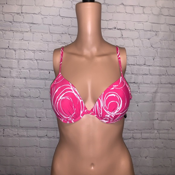 Athena Other - Athena Pink & White Bikini top size 10